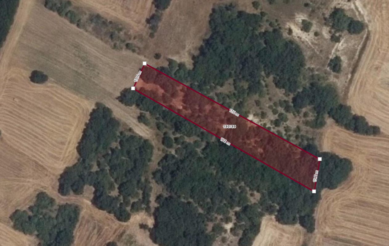 KIRIKLARELİ BABAESKİ MÜSELLİM 1976 M² SATILIK BAĞ YERİ 