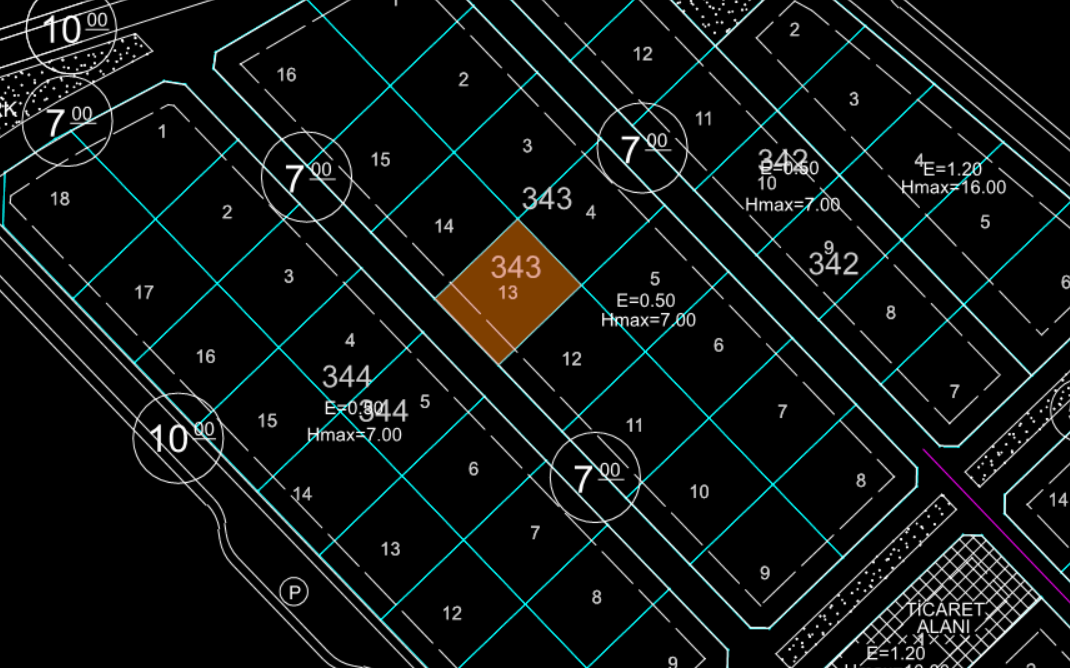 KAYSERİ SARIOĞLAN KARAÖZÜ 538.00 M² SATILIK 2 KATLI VİLLA ARSASI
