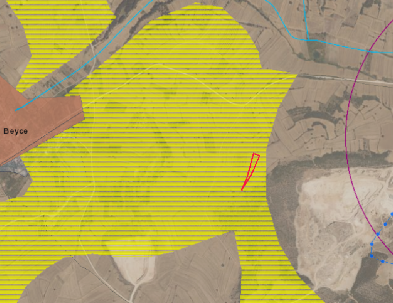 BİLECİK MERKEZ BEYCE  MAHALLESİN’DE  25 DAİRELİK  ARSA POTANSİYELİ OLAN 4520 M² FIRSAT TARLA 