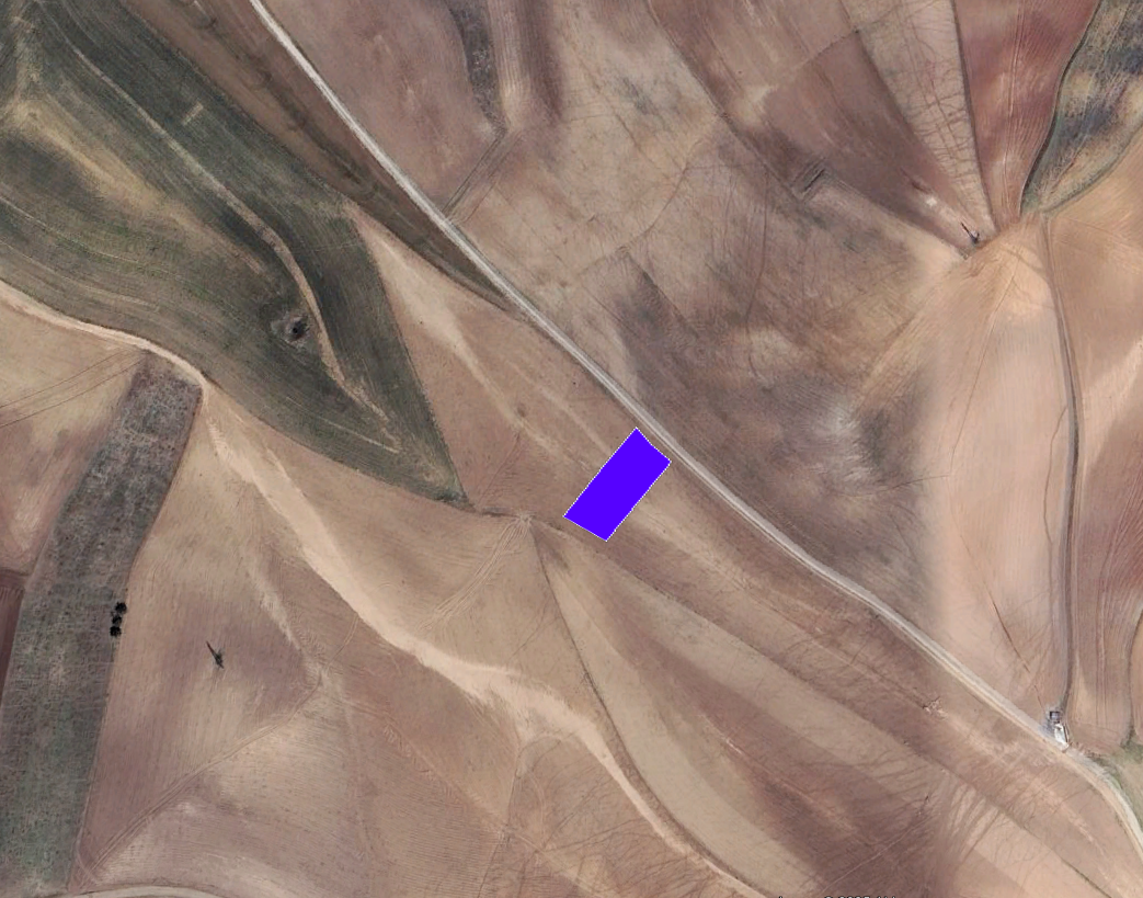 BALYŞEYH BEYOBASIN"DA YOLA ÇEPHE 1000 M² YATIRIMLIK ARSA 