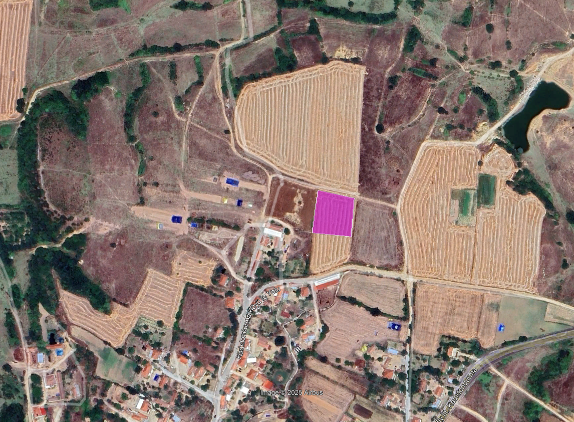 EDİRNE MERİÇ KADIDONDURMA 2767 M² SATILIK ARSA 
