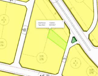 KAYSERİ MELİKGAZİ KIRANARDI 626 M² 3 KAT KONUT İMARLI SATILIK ARSA