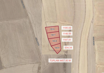 KAYSERİ KOCASİNAN HİMMETDEDE 30 M LİK ANA YOLA CEPHELİ 4,457 M² T+K İMARLI SATILIK 4 ADET YANYANA ARSA